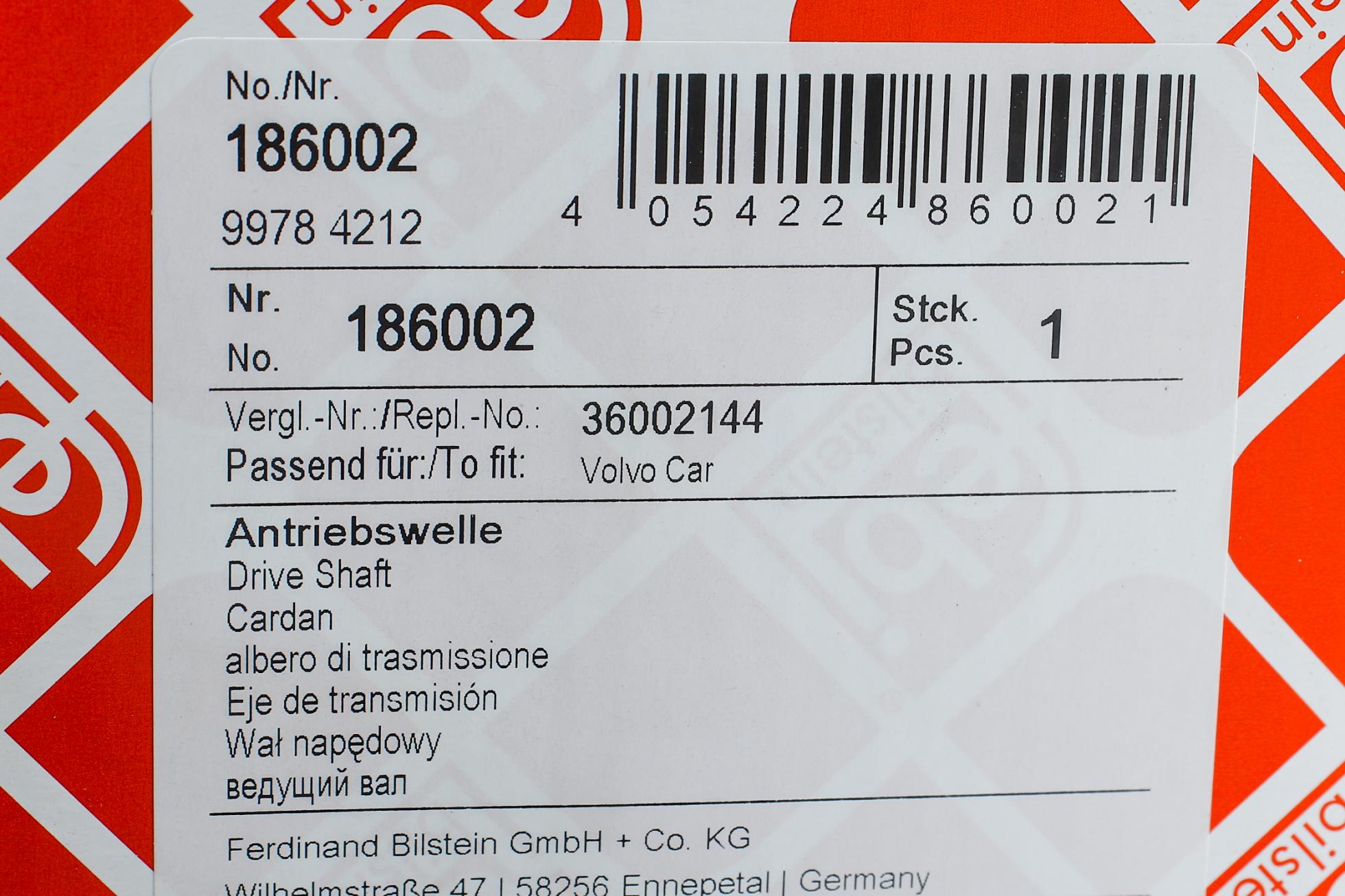186002 FEBI BILSTEIN